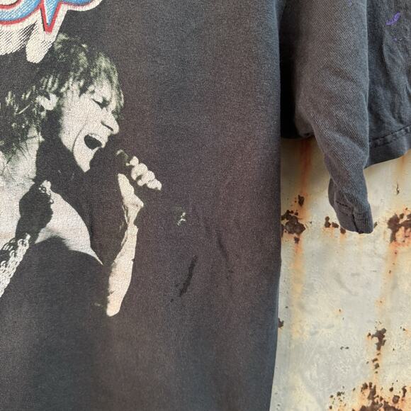 Vintage 2000s Iggy Pop Raw Power Punk The Stooges Black Band T Shirt Small - Picture 5 of 12